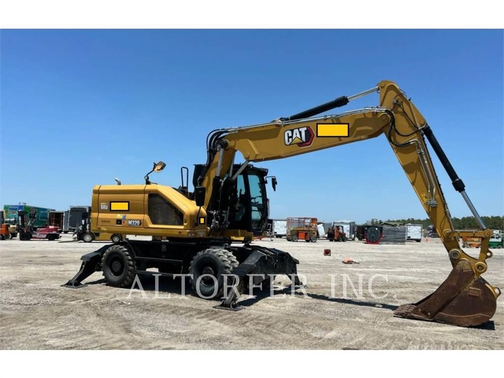 CAT M320 Gravemaskiner på hjul