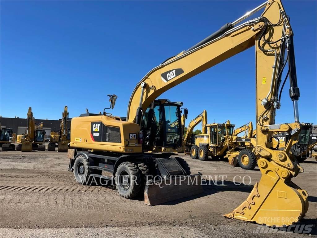 CAT M320F Gravemaskiner på hjul