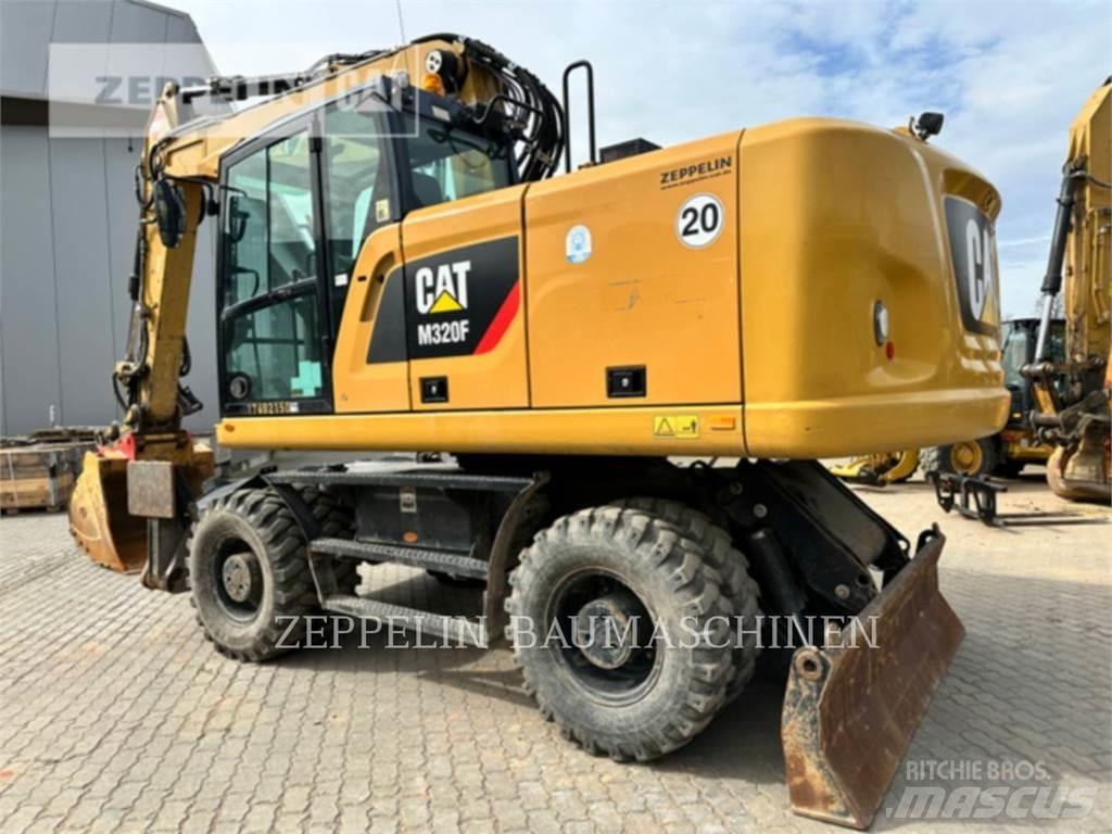 CAT M320F Gravemaskiner på hjul