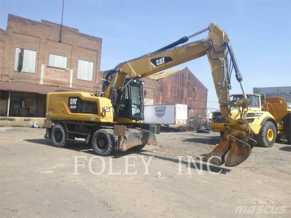CAT M320F Gravemaskiner på hjul