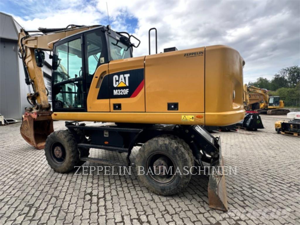 CAT M320F Gravemaskiner på hjul