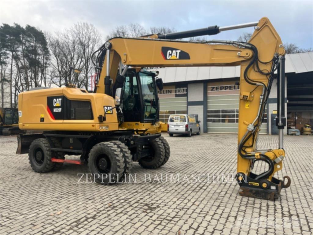CAT M320F Gravemaskiner på hjul