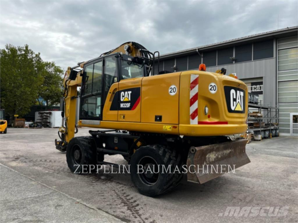 CAT M320F Gravemaskiner på hjul