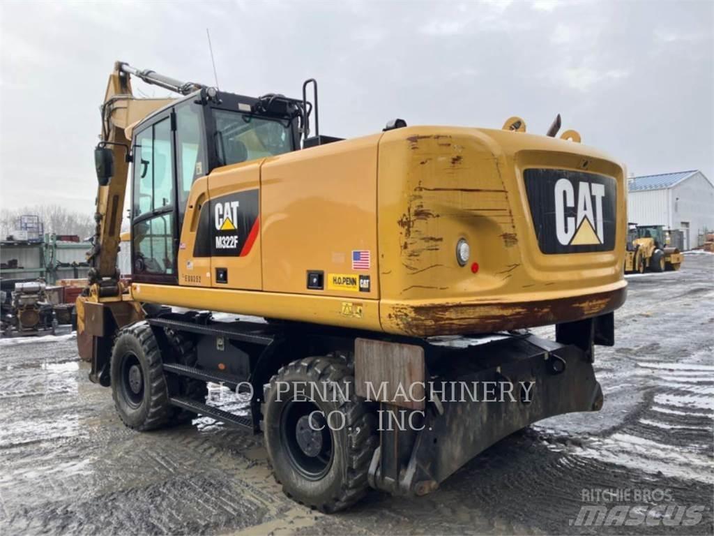 CAT M322F Gravemaskiner på hjul