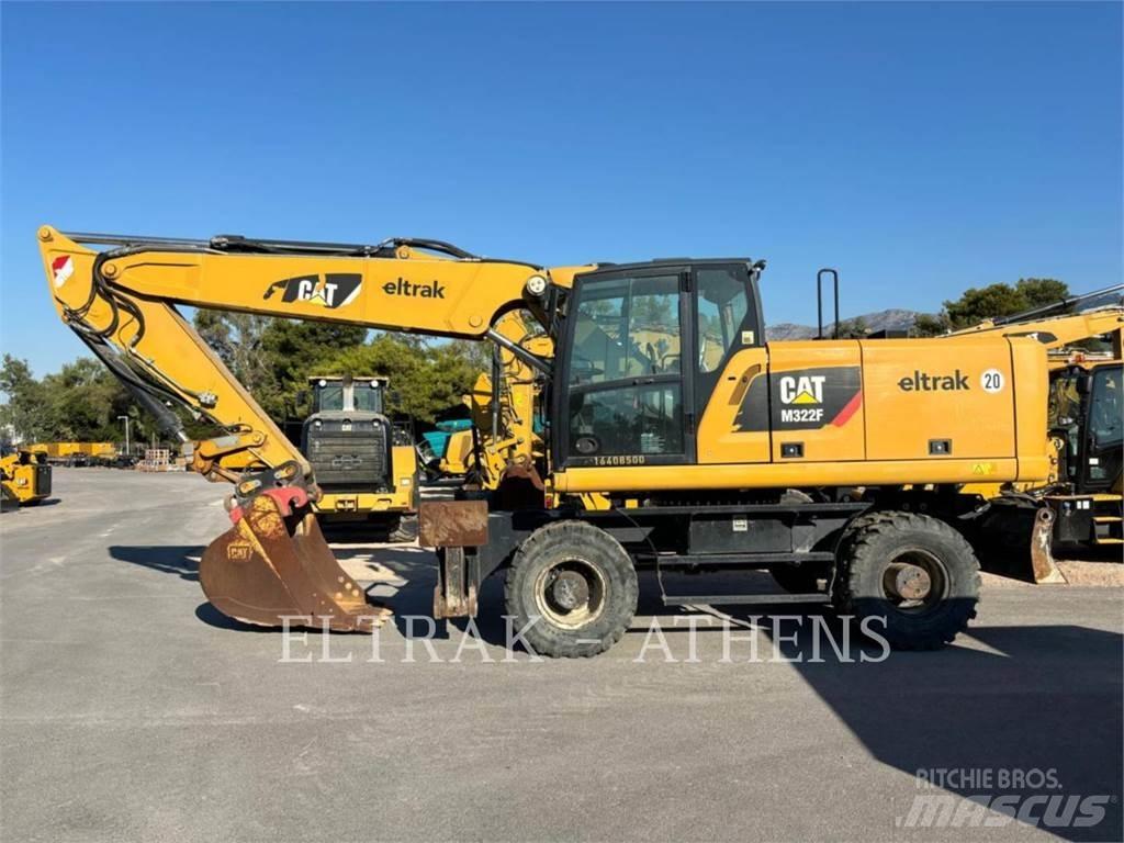 CAT M322F Gravemaskiner på hjul