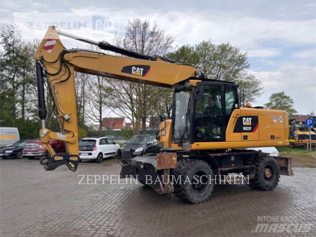 CAT M322F Gravemaskiner på hjul
