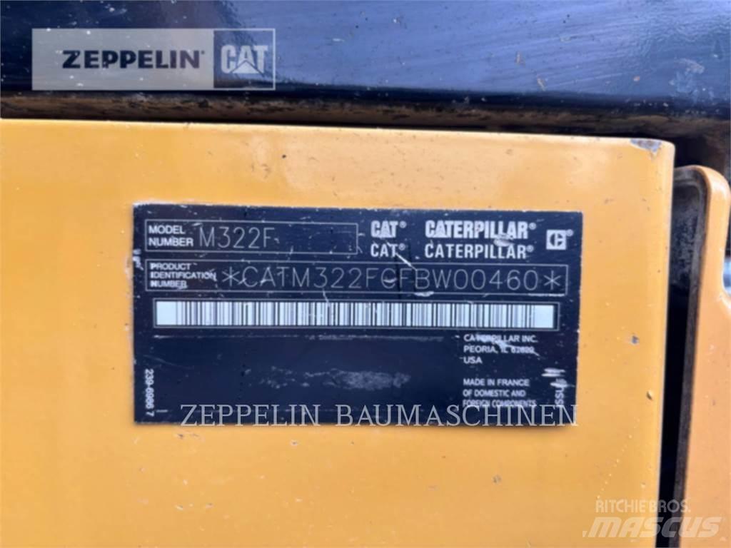 CAT M322F Gravemaskiner på hjul