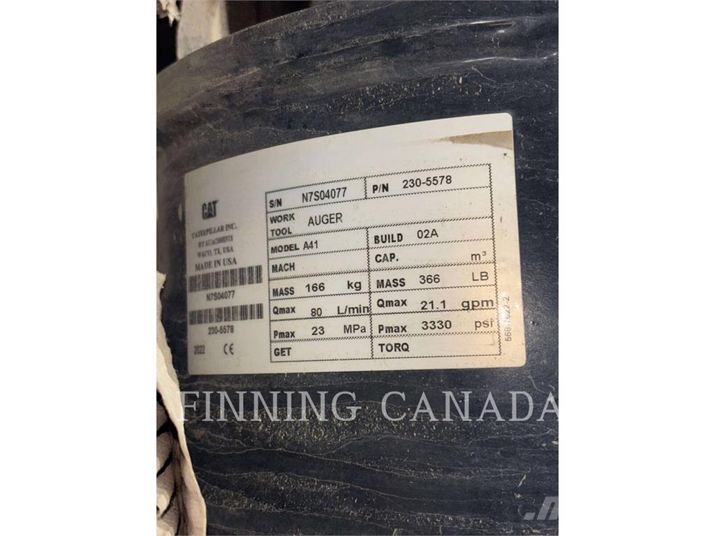 CAT MH3-AU-A41 Tilbehør og reservedele til boreudstyr/borerigge