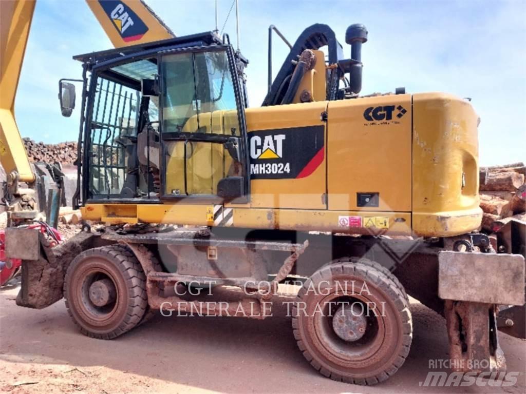 CAT MH3024 Gravemaskiner på hjul