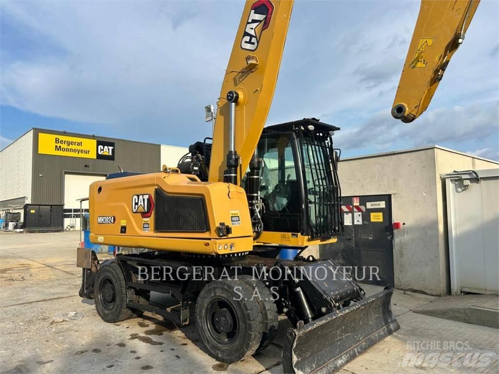 CAT MH3024-1 Gravemaskiner på hjul