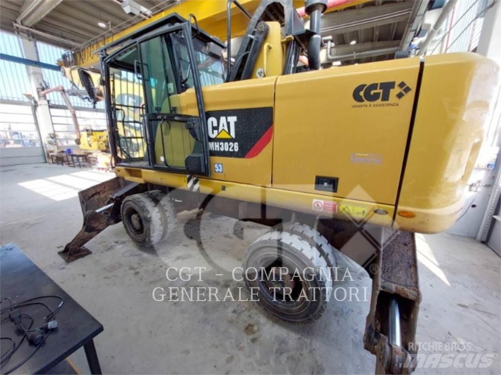 CAT MH3026 Gravemaskiner på hjul