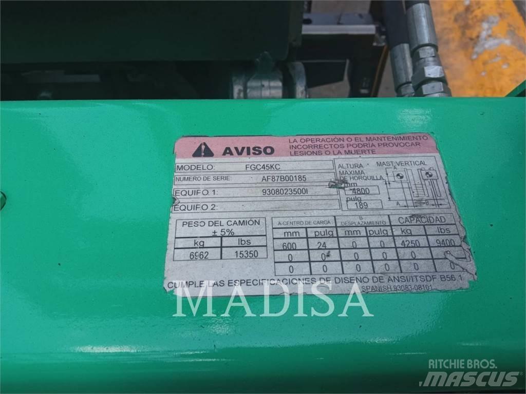 CAT MITSUBISHI FGC45K Gaffeltrucks - andre