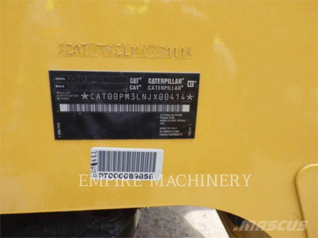 CAT PM312-02 Asfaltudlæggere
