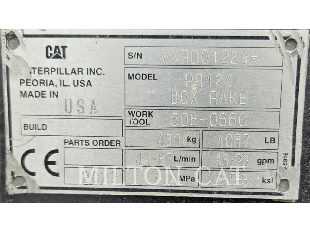 CAT PR121 POWERBOX RAKE River og høvendere