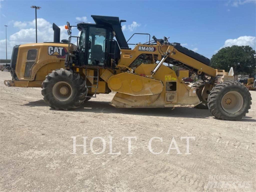 CAT RM400 CAB Læssemaskiner på hjul