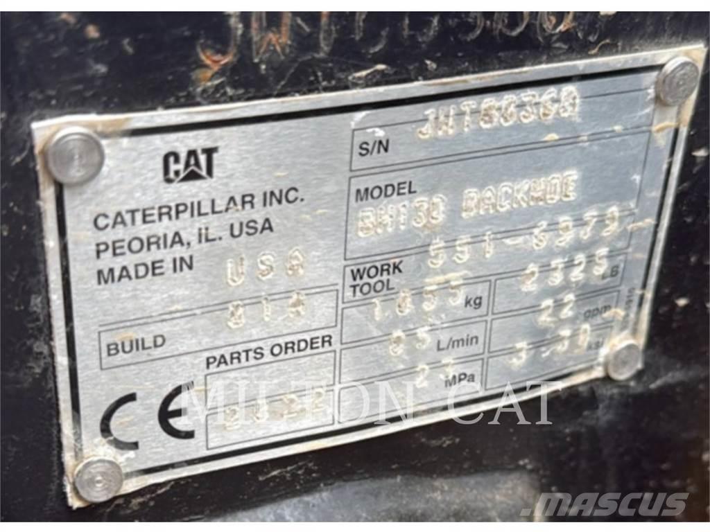 CAT SSL BH130 BACKHOE Gravarme