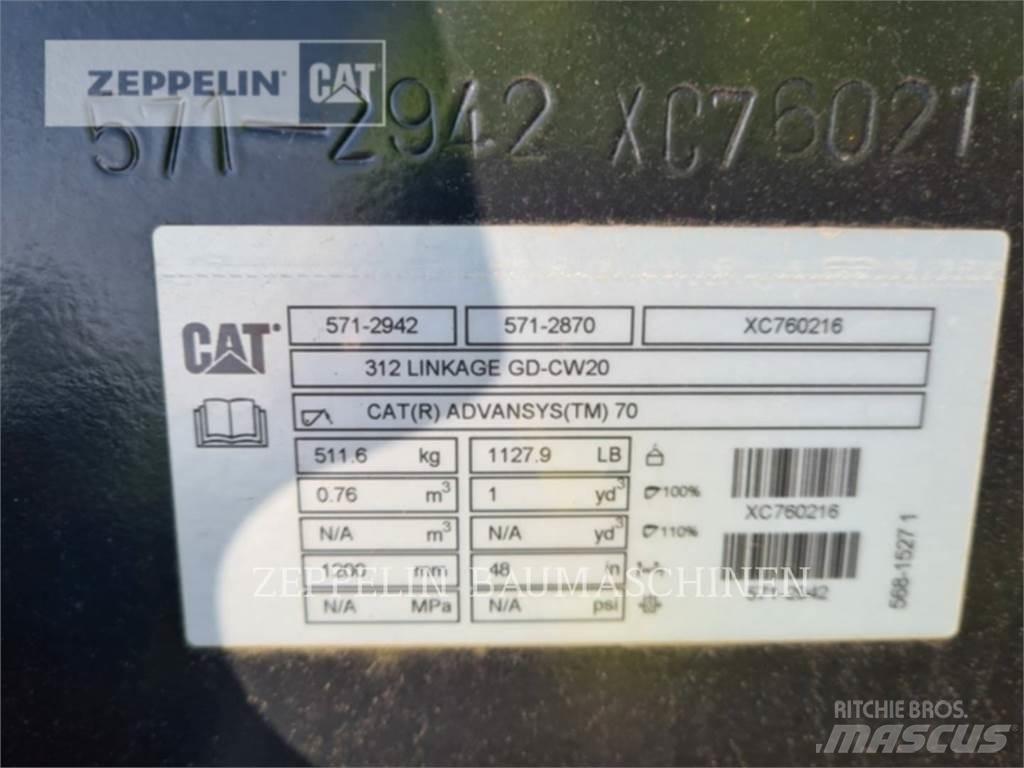 CAT TL1200 CW20 Skovle