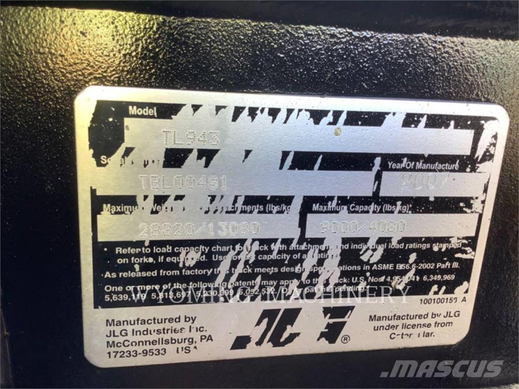 CAT TL943 Teleskoplæssere