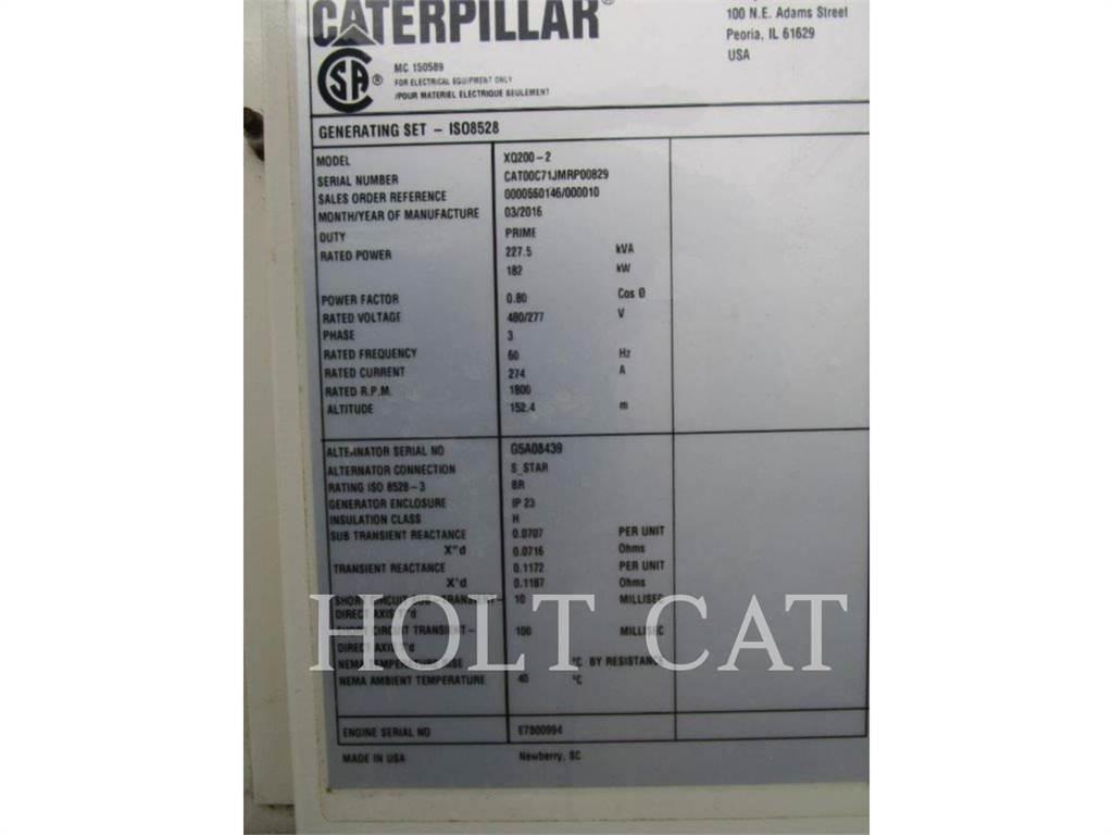 CAT XQ 200 Andre generatorer