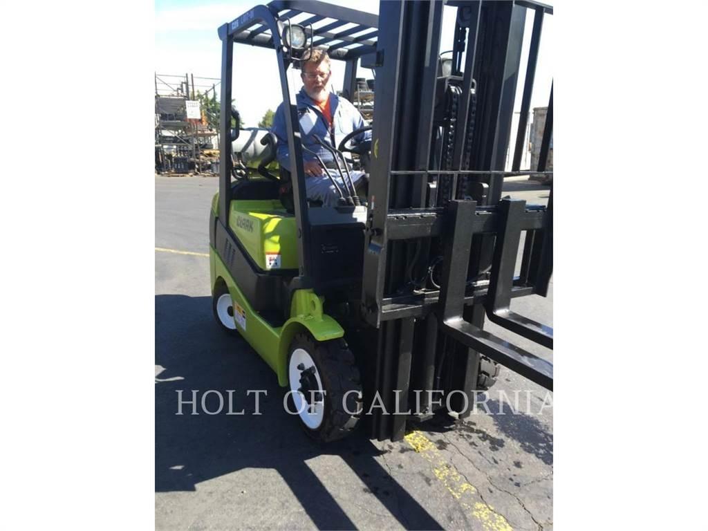 Clark C25C Gaffeltrucks - andre
