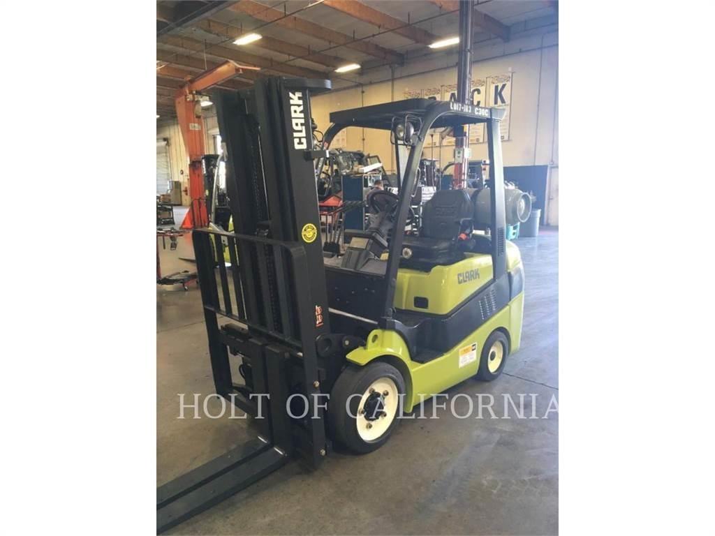 Clark C30C Gaffeltrucks - andre