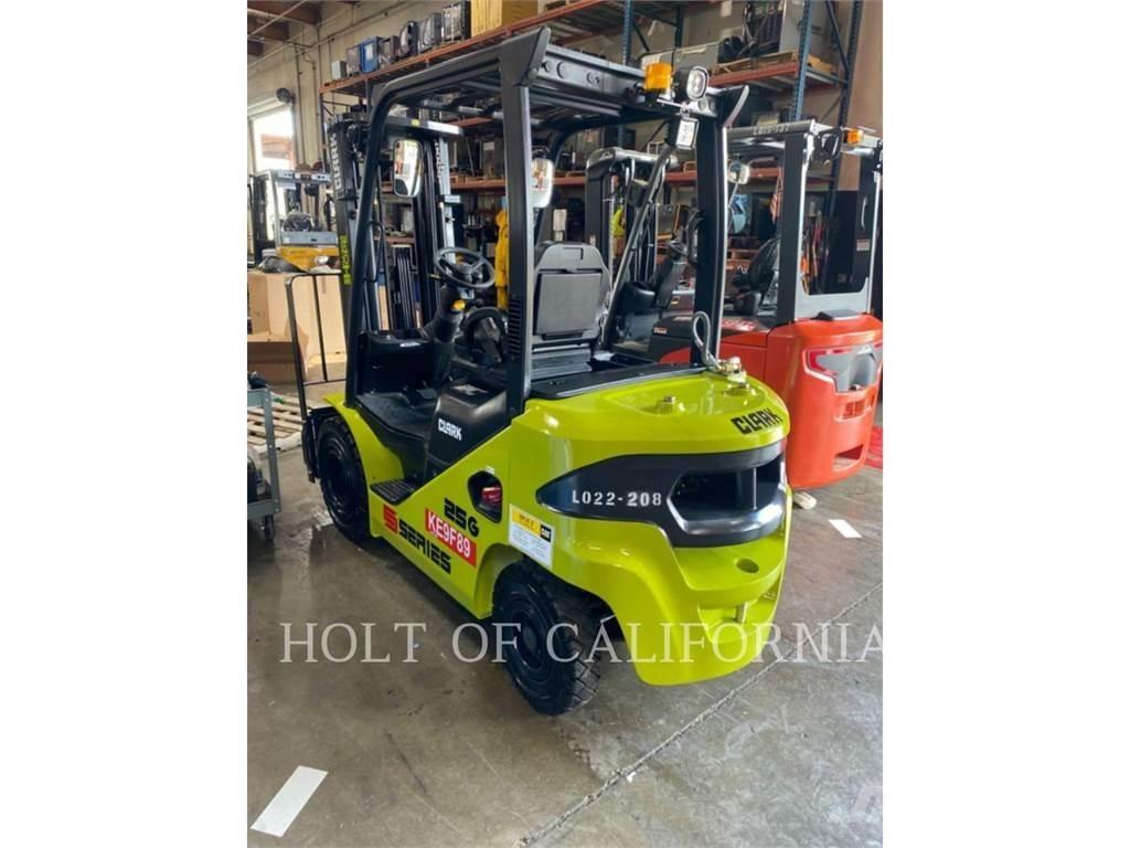 Clark S25 DUAL Gaffeltrucks - andre