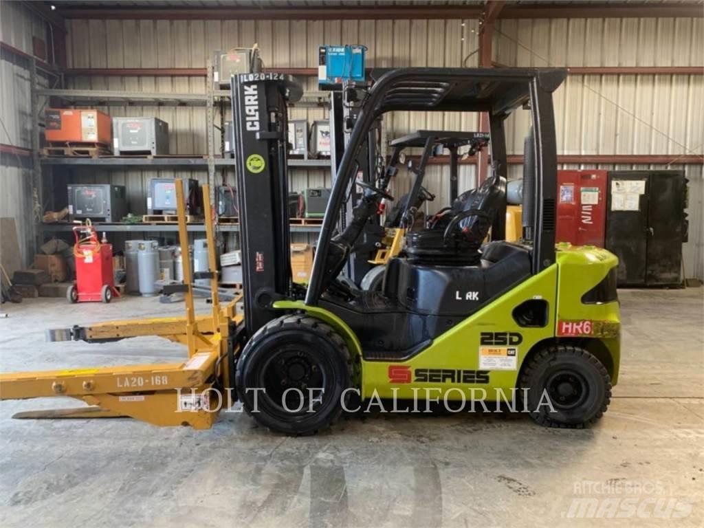 Clark S25D Diesel gaffeltrucks