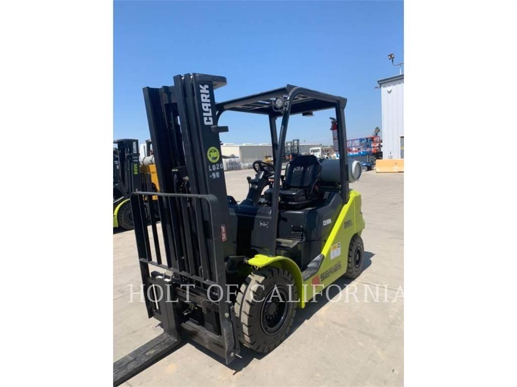 Clark S25L Gaffeltrucks - andre