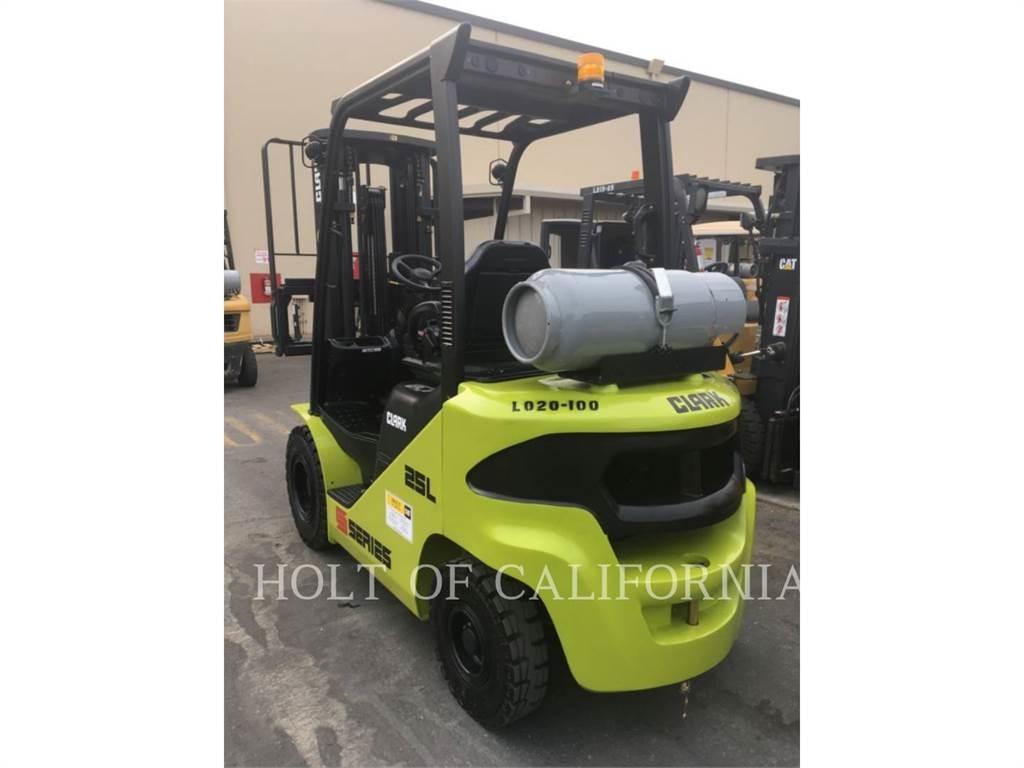 Clark S25L Gaffeltrucks - andre