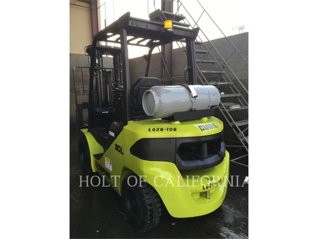 Clark S30L Gaffeltrucks - andre