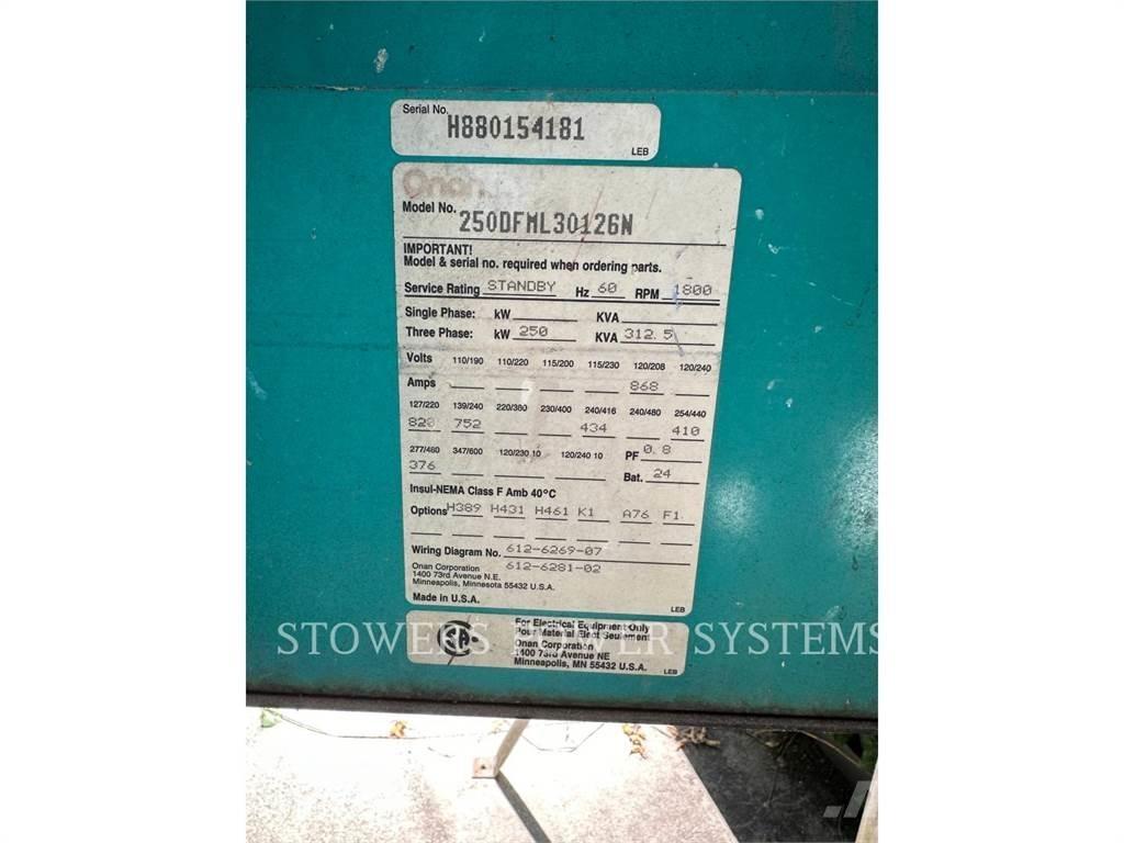 Cummins 250DFML Dieselgeneratorer