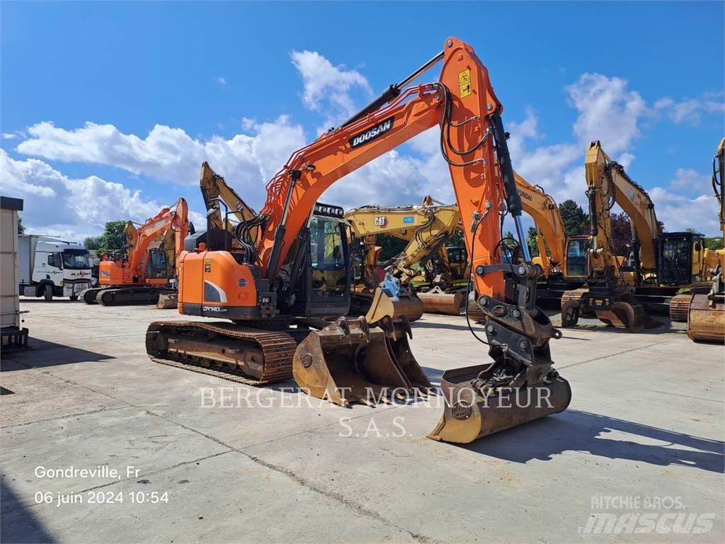 Doosan DX140LCR Gravemaskiner på larvebånd