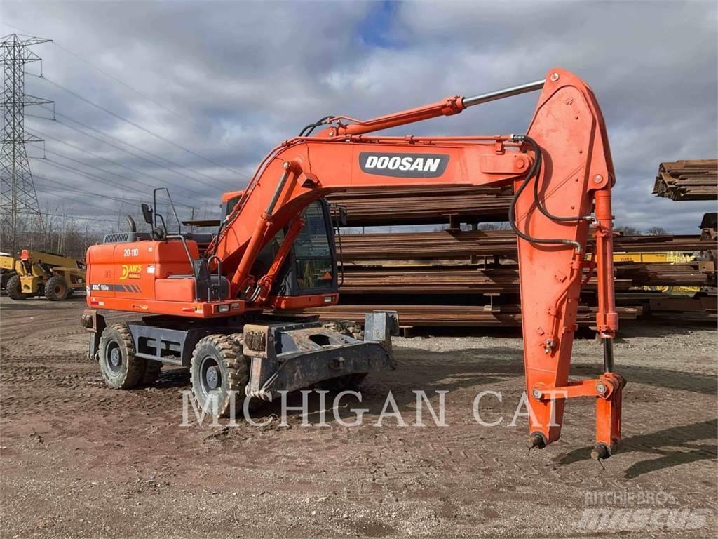 Doosan DX190W Gravemaskiner på hjul