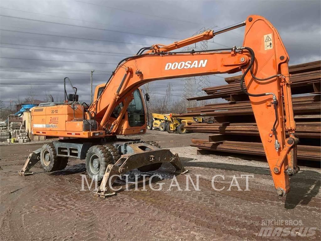 Doosan DX210W Gravemaskiner på hjul