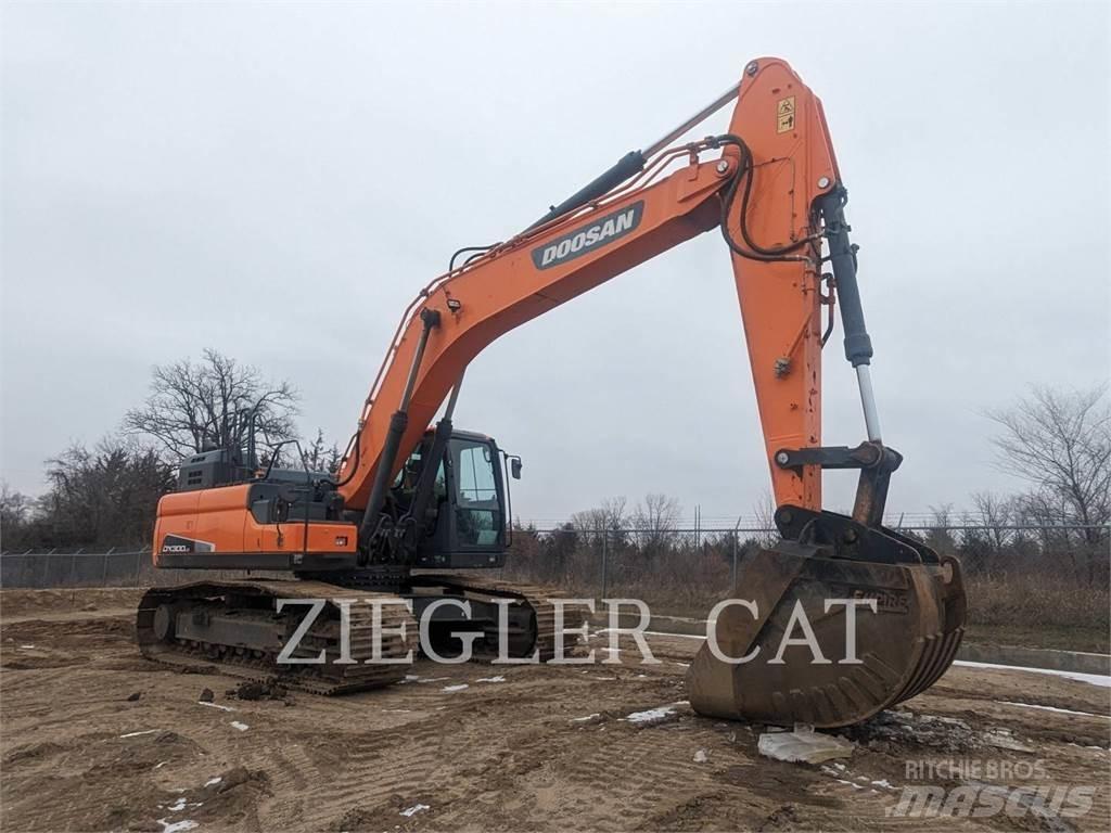 Doosan DX300LC-5 Gravemaskiner på larvebånd