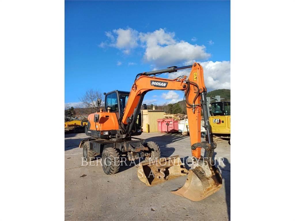 Doosan DX57W-7 Gravemaskiner på hjul