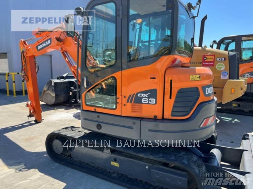 Doosan DX63-3 Gravemaskiner på larvebånd