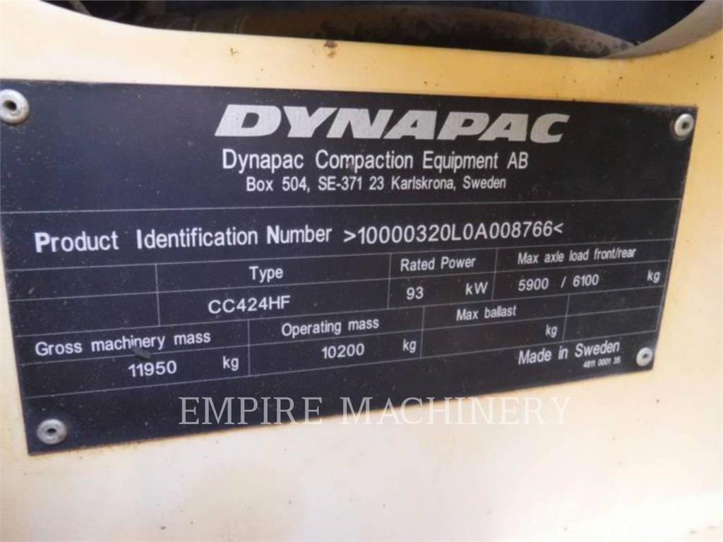 Dynapac CC424HF Tvilling tromle