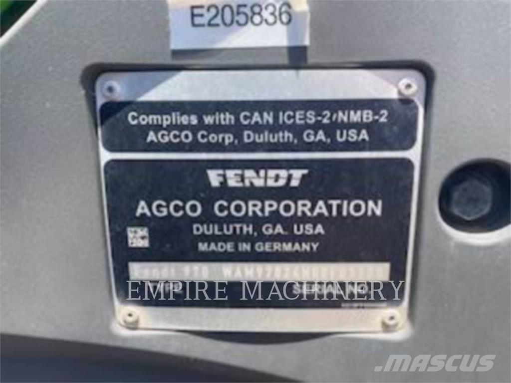 Fendt FT936G6 Traktorer