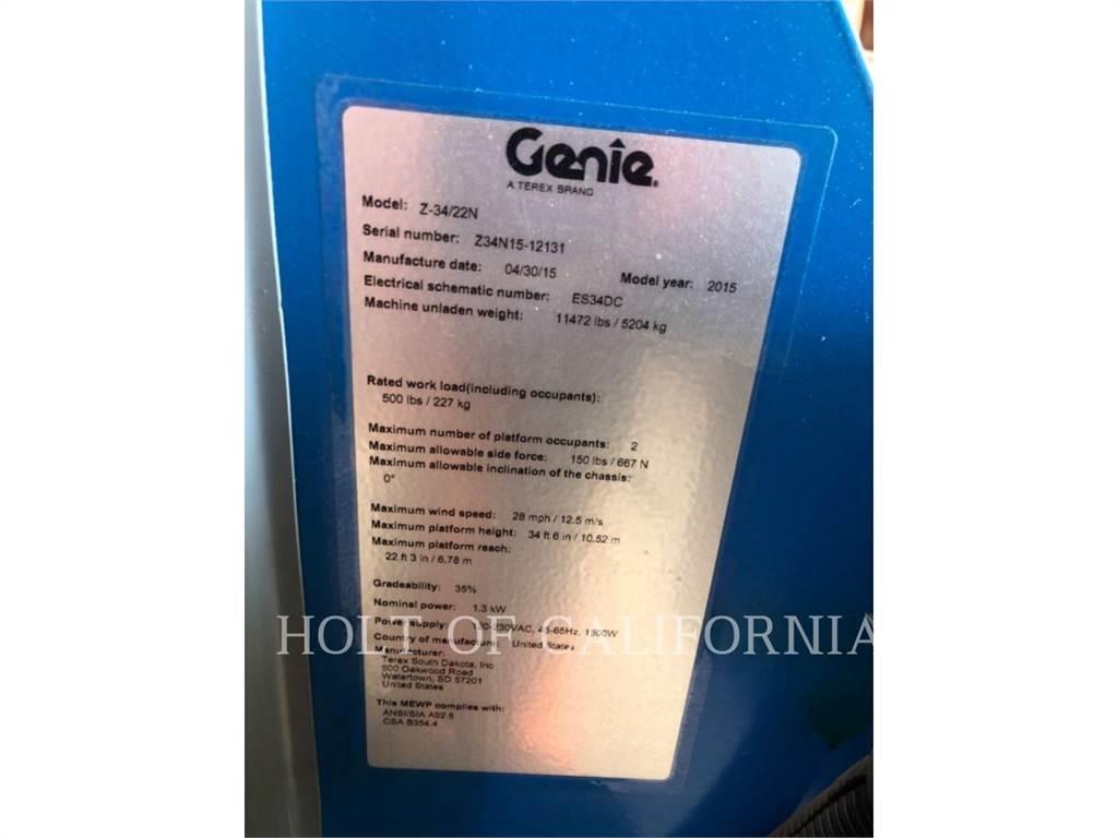 Genie BOOM Z30 Bomlifte med knækarm