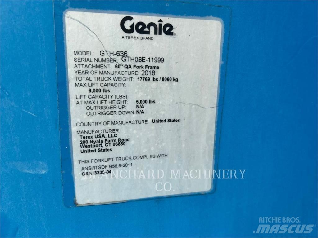 Genie GTH-636 Teleskoplæssere
