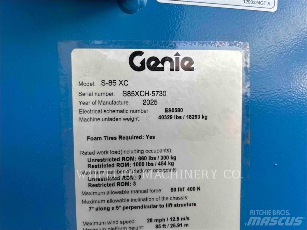 Genie S85XC SP Bomlifte med knækarm