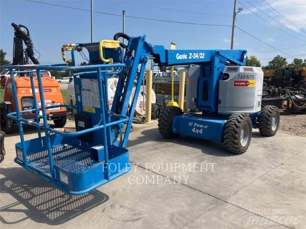Genie Z34/22G4 Bomlifte med knækarm