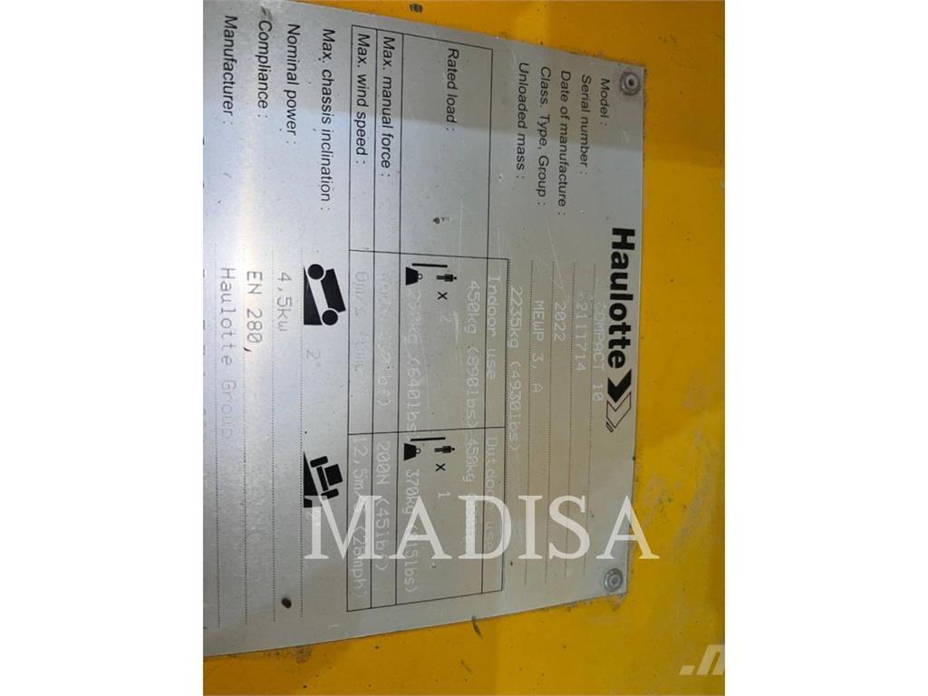 Haulotte COMPACT 10 Saxlifte