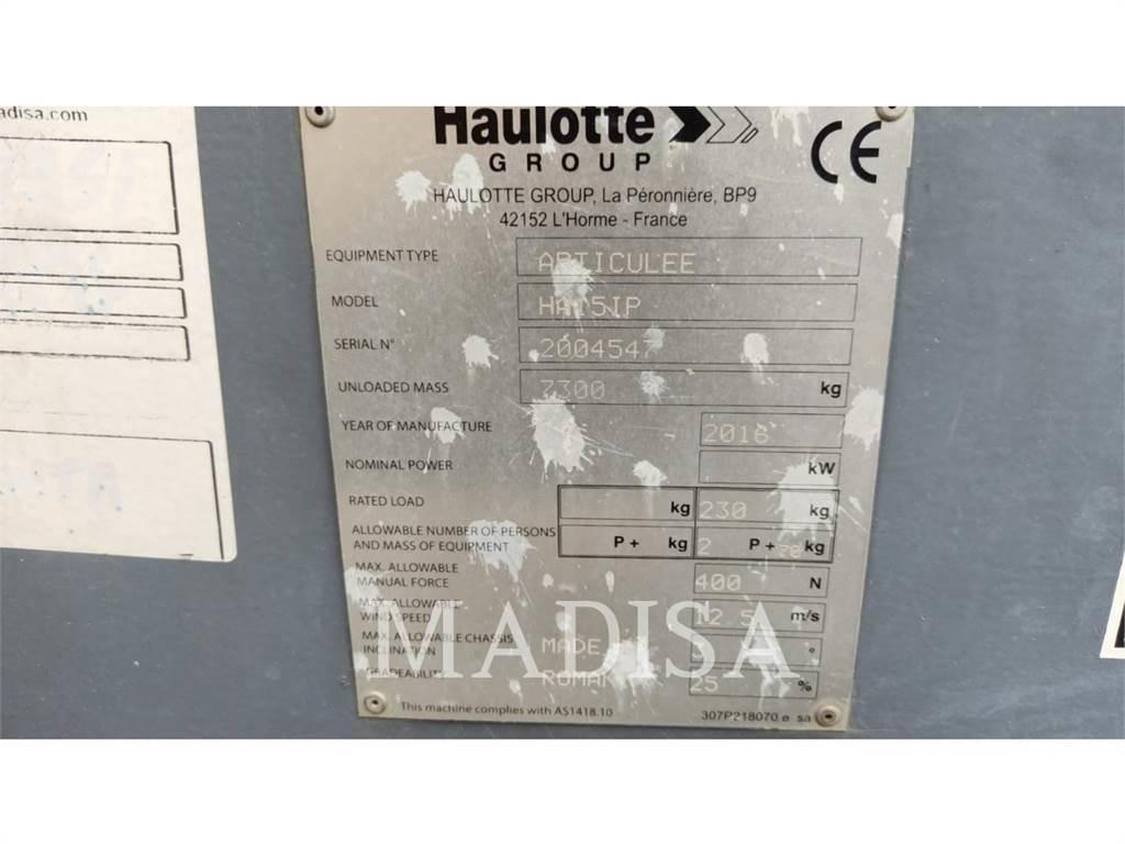 Haulotte HA15 IP Bomlifte med knækarm