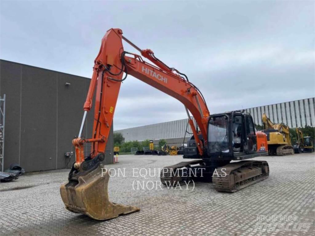 Hitachi ZX210 Gravemaskiner på larvebånd