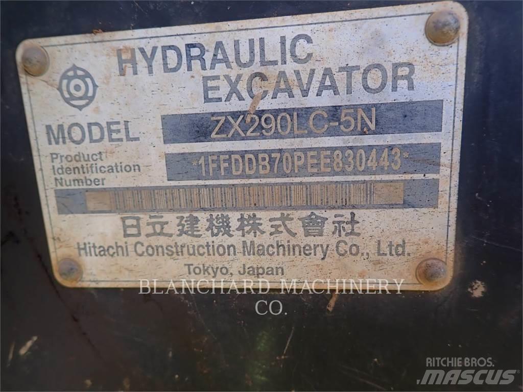 Hitachi ZX290LC-5 Gravemaskiner på larvebånd