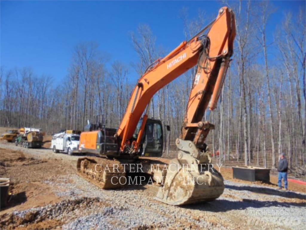 Hitachi ZX350 Gravemaskiner på larvebånd