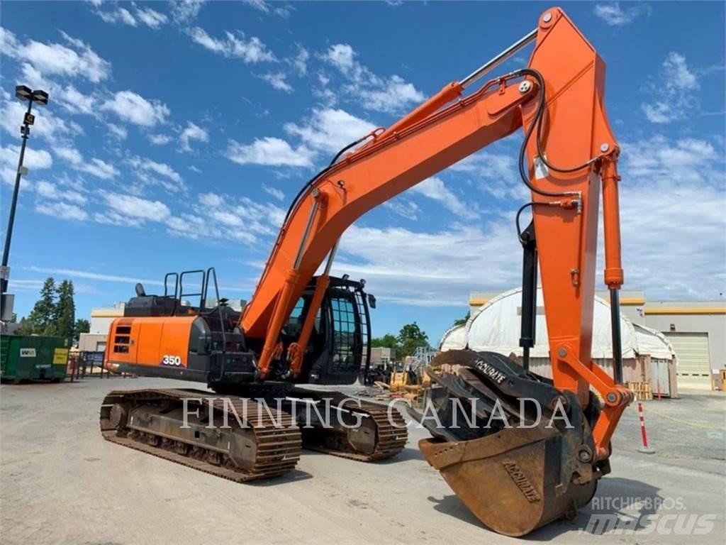 Hitachi ZX350LC-6N Gravemaskiner på larvebånd