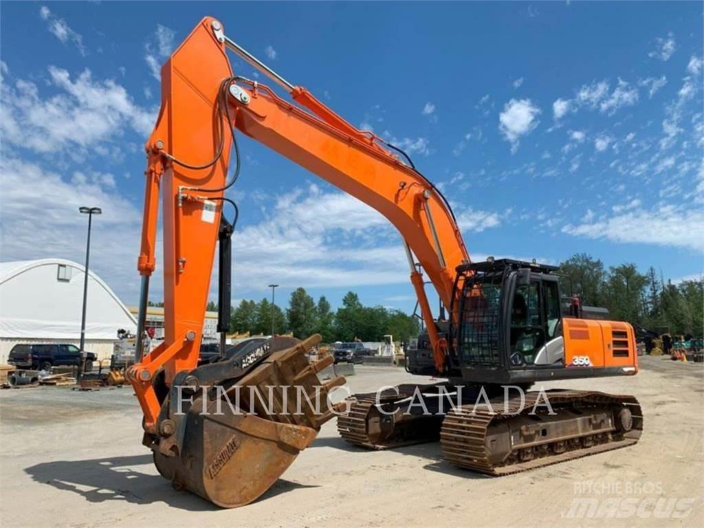 Hitachi ZX350LC-6N Gravemaskiner på larvebånd